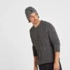 Aberford Beanie Hat - Dark Grey
