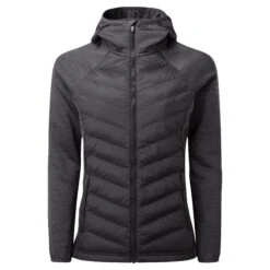 Adwell Womens Insulated Hybrid Jacket - Black -Fashion General Store 61856 ADWE302