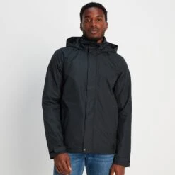 Airton Mens Waterproof Jacket - Black
