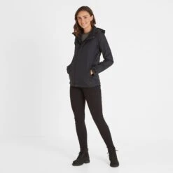 Airton Womens Waterproof Jacket - Black -Fashion General Store 61856 AIR300 1