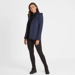 Airton Womens Waterproof Jacket - Navy -Fashion General Store 61856 AIR301 1