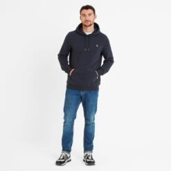 Akerman Mens Hoody - Dark Indigo -Fashion General Store 61856 AKER001 3