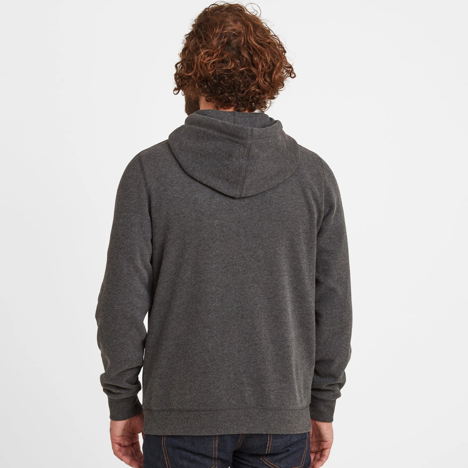 Akerman Mens Hoody - Dark Grey Marl 4 Akerman Mens Hoody - Dark Grey Marl - Image 2