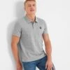 Aketon Mens Polo Shirt - Light Grey Marl -Fashion General Store 61856 AKET004 5