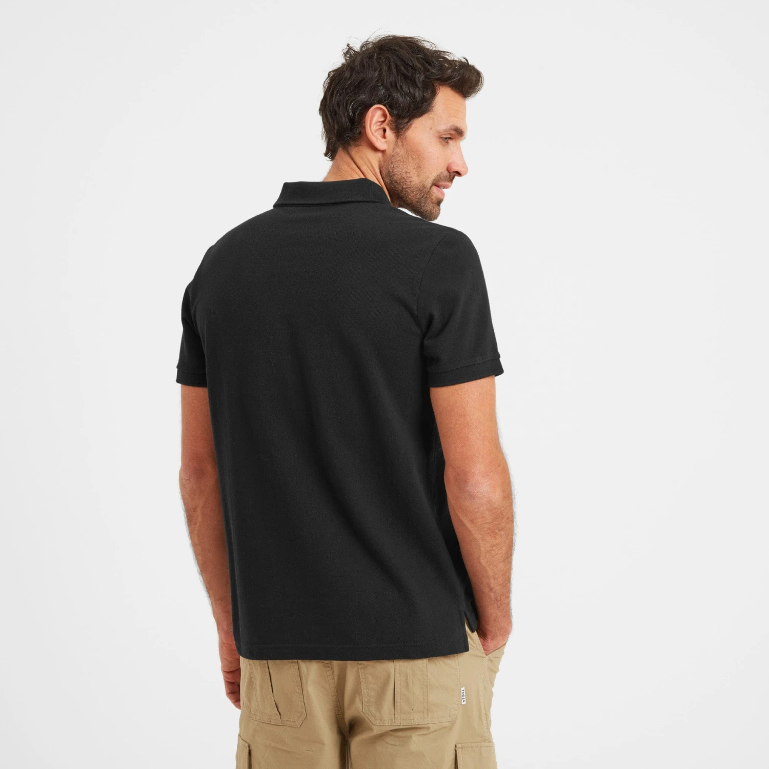 Aketon Mens Polo Shirt - Black 4 Aketon Mens Polo Shirt - Black - Image 2