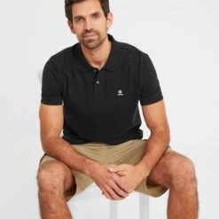 Aketon Mens Polo Shirt - Black 17 Aketon Mens Polo Shirt - Black -Fashion General Store 61856 AKET005 7