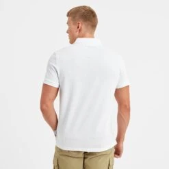 Aketon Mens Polo Shirt - Optic White -Fashion General Store 61856 AKET006 3