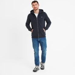 Alden Mens Hoody - Dark Indigo 10 Alden Mens Hoody - Dark Indigo -Fashion General Store 61856 ALDEN001 3