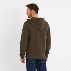 Alden Mens Hoody - Dark Khaki 9 Alden Mens Hoody - Dark Khaki -Fashion General Store 61856 ALDEN004 2