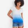 Alexa Womens T-Shirt - Mykonos Blue -Fashion General Store 61856 ALEXA302 2