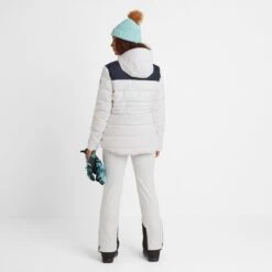 Anvil Womens Insulated Padded Ski Jacket - Optic White -Fashion General Store 61856 ANVIL 300 2