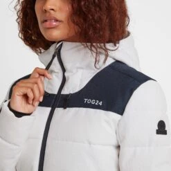 Anvil Womens Insulated Padded Ski Jacket - Optic White -Fashion General Store 61856 ANVIL 300 3