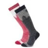 Aprica 2 Pack Womens Ski Sock - Dark Indigo/Dark Pink 1 Aprica 2 Pack Womens Ski Sock - Dark Indigo/Dark Pink -Fashion General Store 61856 APRI911