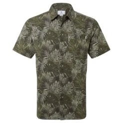 Arnie Mens Short Sleeve Shirt - Khaki -Fashion General Store 61856 ARNIE002