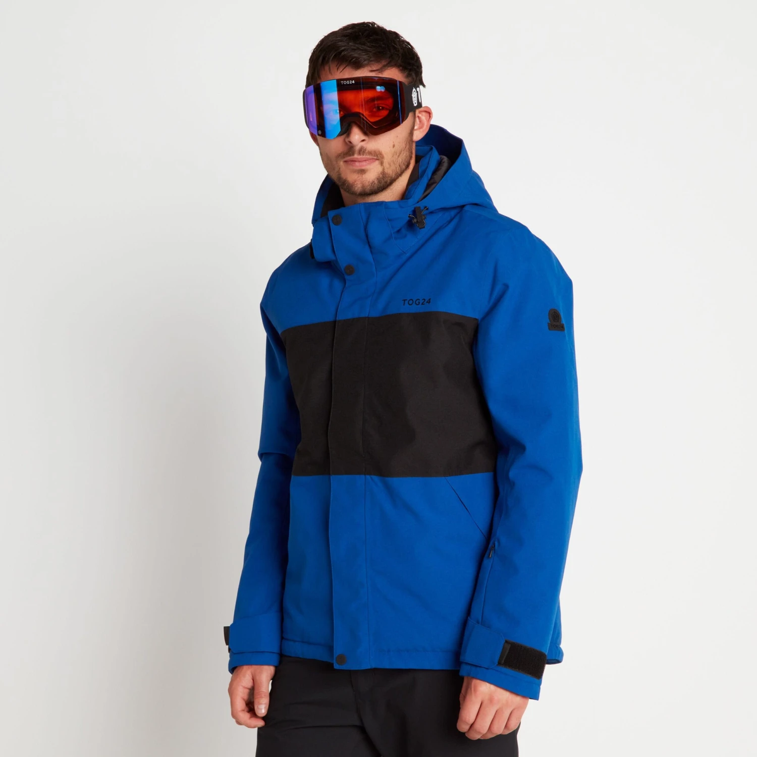 Arosa Goggles - Matt Black/Orange Revo Blue 4 Arosa Goggles - Matt Black/Orange Revo Blue - Image 2