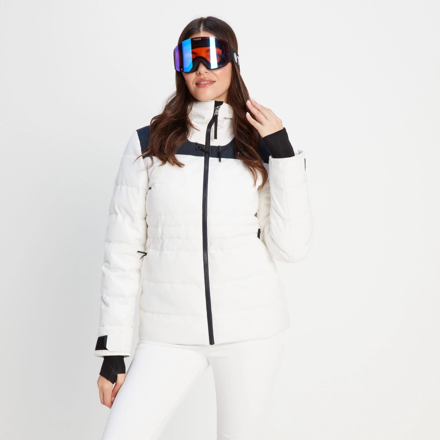 Arosa Goggles - Matt Black/Orange Revo Blue 6 Arosa Goggles - Matt Black/Orange Revo Blue - Image 4