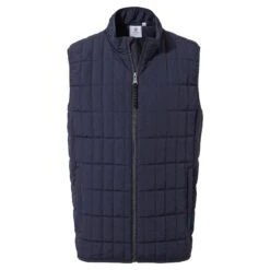 Ashmore Mens Padded Gilet - Dark Indigo -Fashion General Store 61856 ASHM001
