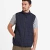 Ashmore Mens Padded Gilet - Dark Indigo -Fashion General Store 61856 ASHM001 2