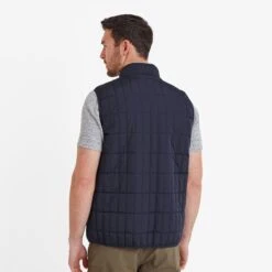 Ashmore Mens Padded Gilet - Dark Indigo -Fashion General Store 61856 ASHM001 3