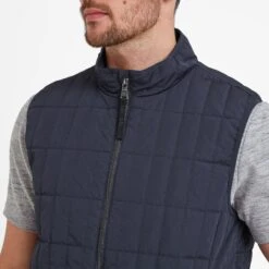 Ashmore Mens Padded Gilet - Dark Indigo -Fashion General Store 61856 ASHM001 5
