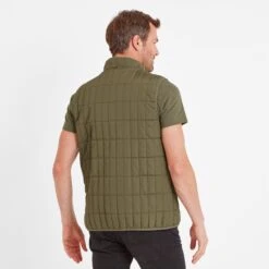 Ashmore Mens Padded Gilet - Khaki -Fashion General Store 61856 ASHM002 3