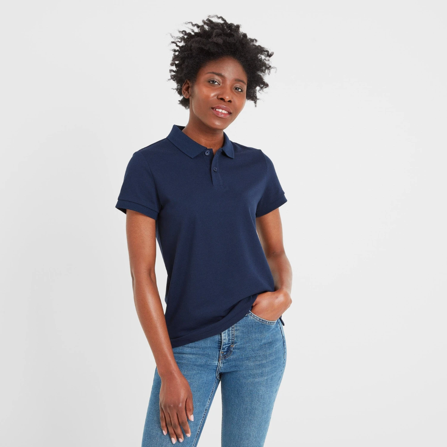 Aspley Womens Tech Polo - Navy 3 Aspley Womens Tech Polo - Navy