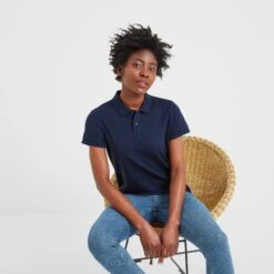 Aspley Womens Tech Polo - Navy 17 Aspley Womens Tech Polo - Navy -Fashion General Store 61856 ASPL301 7