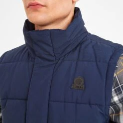 Barmston Mens Insulated Gilet - Navy 13 Barmston Mens Insulated Gilet - Navy -Fashion General Store 61856 BARM004 4