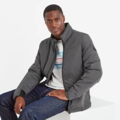 Barony Mens Active Jacket - Soot Grey -Fashion General Store 61856 BARO001 4