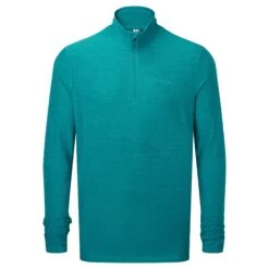 Beet Mens Tech Zip Neck - Pacific Blue 15 Beet Mens Tech Zip Neck - Pacific Blue -Fashion General Store 61856 BEET001