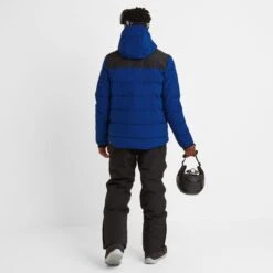 Berg Mens Insulated Padded Ski Jacket - Royal Blue -Fashion General Store 61856 BERGJ002 2