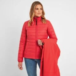 Beverley Womens 3-in-1 Waterproof Jacket - Dark Coral 14 Beverley Womens 3-in-1 Waterproof Jacket - Dark Coral -Fashion General Store 61856 BEVE306 7
