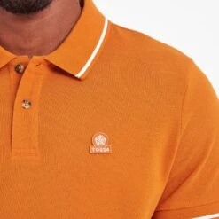 Binsoe Mens Polo - Tangerine 15 Binsoe Mens Polo - Tangerine -Fashion General Store 61856 BINS002 4