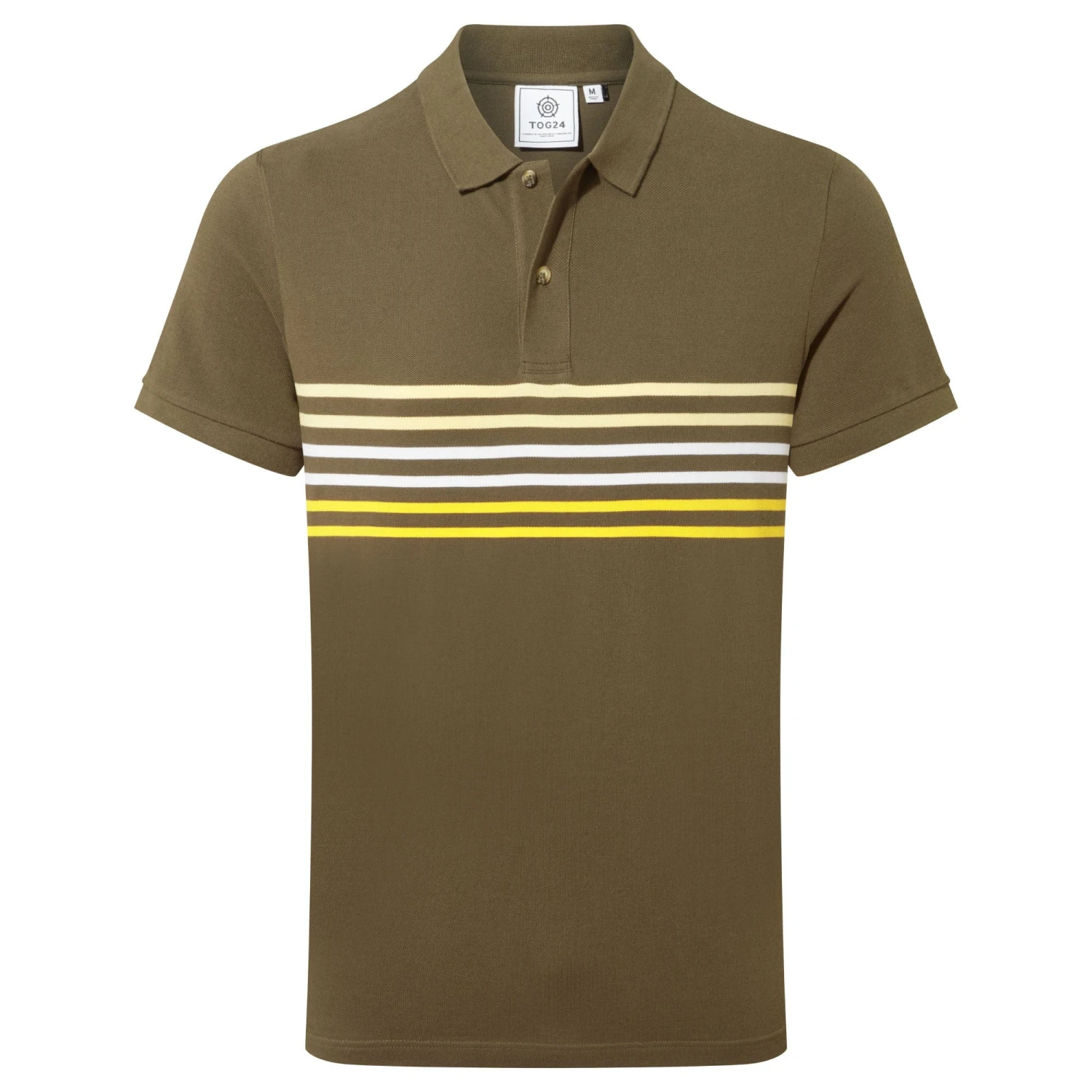 Bolton Mens Polo Shirt - Khaki 7 Bolton Mens Polo Shirt - Khaki - Image 5