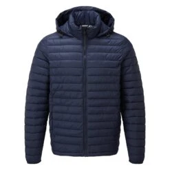 Bowburn Mens Padded Jacket - Dark Indigo -Fashion General Store 61856 BOWB010