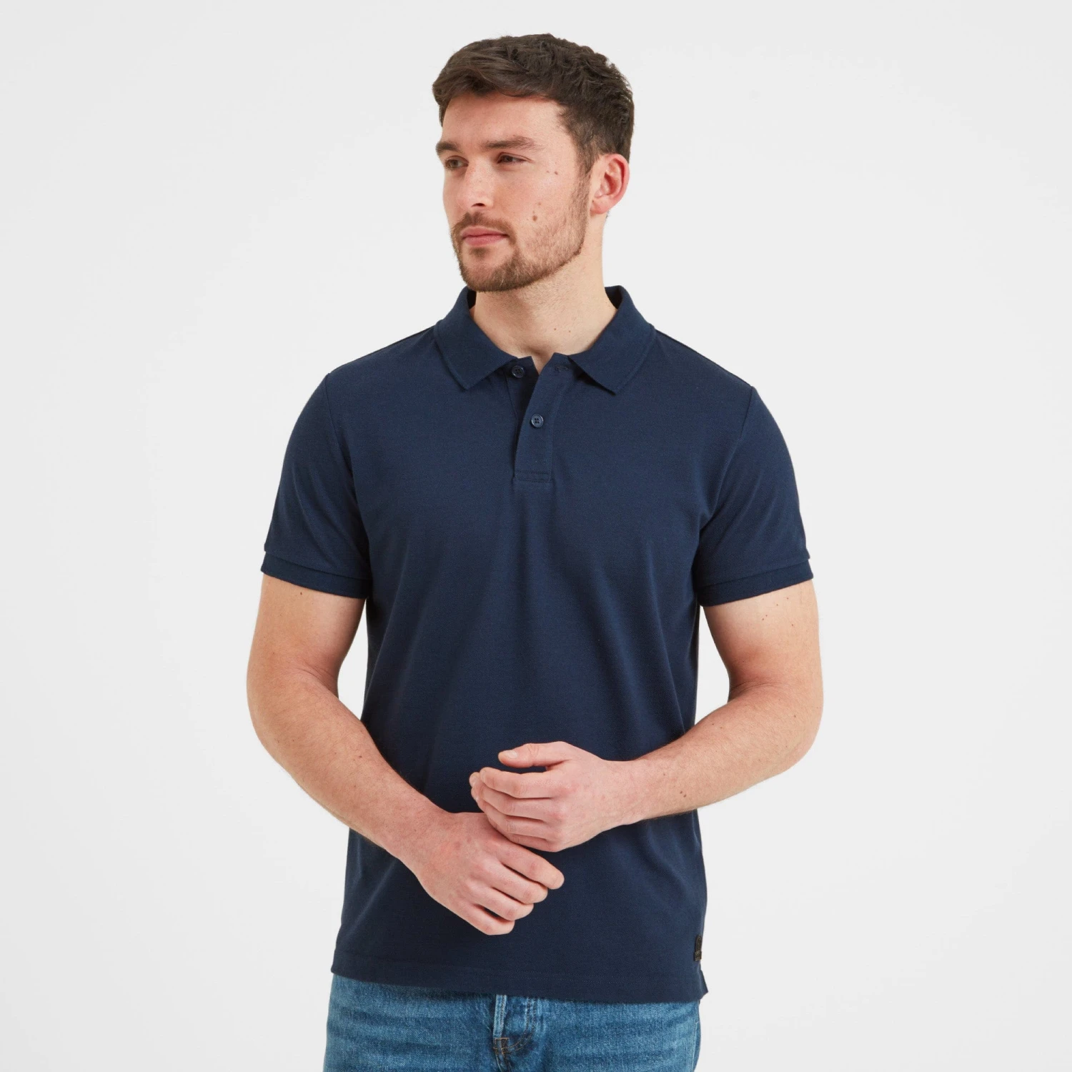 Bower Mens Polo Shirt - Navy 3 Bower Mens Polo Shirt - Navy