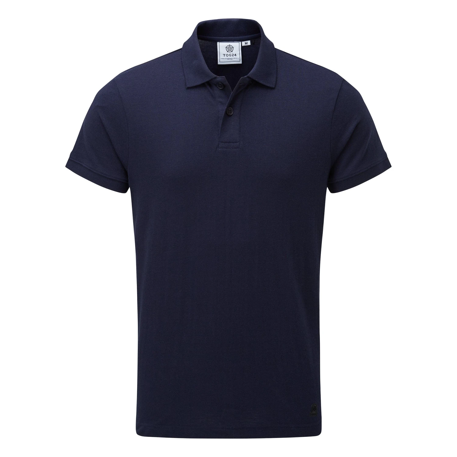 Bower Mens Polo Shirt - Navy 5 Bower Mens Polo Shirt - Navy - Image 3