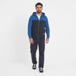 Boyce Mens Hoody - Dark Indigo/Sapphire Blue Marl 13 Boyce Mens Hoody - Dark Indigo/Sapphire Blue Marl -Fashion General Store 61856 BOYCE001 1