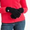 Brazen Knitted Gloves - Black -Fashion General Store 61856 BRAZ901 1