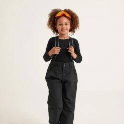 Fashion General Store 24 Brent Kids Waterproof Insulated Ski Pants - Black