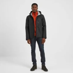 Briercliffe Mens Waterproof Jacket - Washed Black -Fashion General Store 61856 BRIER001 1