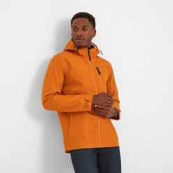 Briercliffe Mens Waterproof Jacket - Dark Orange -Fashion General Store 61856 BRIER002 6