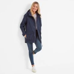 Burradon Womens Waterproof Jacket - Dark Indigo -Fashion General Store 61856 BURR300 5