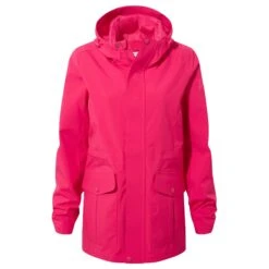 Burradon Womens Waterproof Jacket - Magenta Pink -Fashion General Store 61856 BURR301