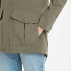 Burradon Womens Waterproof Jacket - Light Khaki -Fashion General Store 61856 BURR302 5