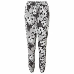Cambo Womens Trousers - Black Floral Print -Fashion General Store 61856 CAMB400