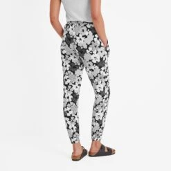 Cambo Womens Trousers - Black Floral Print -Fashion General Store 61856 CAMB400 3