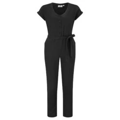 Caraway Womens Jumpsuit - Black Washed -Fashion General Store 61856 CARAW300