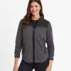 Carty Womens Colour Block Fleece Jacket - Washed Black/Black -Fashion General Store 61856 CART300 1