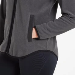 Carty Womens Colour Block Fleece Jacket - Washed Black/Black -Fashion General Store 61856 CART300 5